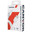 Кабель Canyon MFI USB Type-A to Lightning 2 м CNS-MFIC12W White