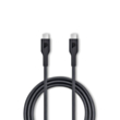 Кабель Powerology USB Type-C to USB Type-C 2 м Black
