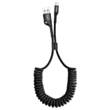 Кабель Baseus Fish Eye USB Type-A to Lightning 1 m CALSR-01 Black