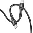 Кабель Borofone BX98 USB Type-C to USB Type-C 1 м 60W Black