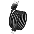 Кабель Borofone BX120 USB Type-A to Micro USB 1 м Black