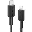 Кабель Anker 322 USB-C to Lightning A81B5H11 Black