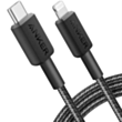 Кабель Anker 322 USB-C to Lightning A81B5H11 Black