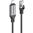 Naqil Promate Ethernet (RJ-45) to USB Type-C CLINK-RJ45 Black, Grey