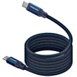 Naqil Promate Springy USB Type-C to USB Type-C Blue