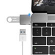Ötürücü Satechi USB Type-C to USB Type-A 3.0 ST-TCUAM Space Gray