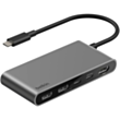 Ötürücü Belkin USB-C 5in1 Multiport Hub 100W AVC022HQSGY Gray
