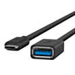 Переходник Belkin 3.0 USB Type-C to USB Type-A (F) 5GBPS / F2CU036BTBLK Blue