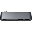 USB Hub Satechi Pass-Through USB Type-C ST-TCUPM Space Gray