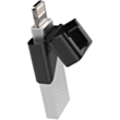 Silicon Power Xdrive Z50 64 GB Flash Drive Lightning for iPhone/USB 3 Silver SP064GBLU3Z50V1S-N