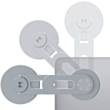 Magssory Magnet Phone Holder Flex ACM001 Dark Grey