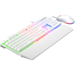 Oyun klaviaturası Rampage KM-RX7 Fortuna V2 Combo White