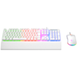 Oyun klaviaturası Rampage KM-RX7 Fortuna V2 Combo White