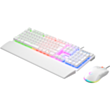 Oyun klaviaturası Rampage KM-RX7 Fortuna V2 Combo White