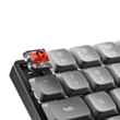 Игровая клавиатура Keychron K3 Max Gateron White Backlight Red Switch K3M-A1Z-AZ