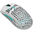 Gaming Mouse Dark Project ME4 Wireless White/Neon Blue / DP-ME-9504