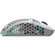 Gaming Mouse Dark Project ME4 Wireless White/Neon Blue / DP-ME-9504