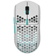 Gaming Mouse Dark Project ME4 Wireless White/Neon Blue / DP-ME-9504