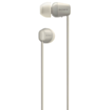 Наушники Sony WI-C100 In Ear Headphones Taupe