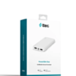 Ttec Powerbank Powerslim Duo 10000 mAh White / 2BB163B