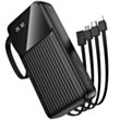 Power Bank Borofone BJ76A 20000 мАч Integrated Cable Black