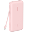 Power Bank Belkin 20000 mAh PD30W Integrated USB-C BPB024HQPK Pink