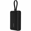 Power Bank Anker 20000 mAh 30W Built In USB Type-C Cable A1689H11 Black