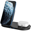 Canyon Wireless Charger WS-202 2in1 Black CNS-WCS202B
