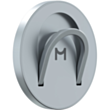 Magssory Wireless Charger Coin WCH015 Dark Grey