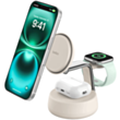 Simsiz enerji toplama cihazı Belkin 25W 3in1 WIZ040KQSD Sand