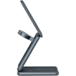 Simsiz enerji toplama cihazı Canyon Foldable 15W 3in1 CNS-WCS309M Dark Gray