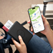 Обложка для паспорта с трекером Satechi Find My ST-VPCK Black