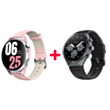 Kieslect Calling Watch Elite 2 Infinite Black + Kieslect Calling Watch Lora 3 Pink