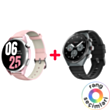 Kieslect Calling Watch Elite 2 Infinite Black + Kieslect Calling Watch Lora 3 Pink