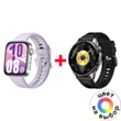 HUAWEI Watch GT 6 46mm Black + HUAWEI Watch Fit 4 Purple
