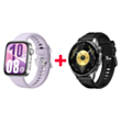 HUAWEI Watch GT 6 46mm Black + HUAWEI Watch Fit 4 Purple