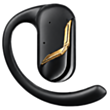 Qulaqlıq Vertu OWS 18K Gold Crocodile OWS-GD-E-BK11-C-HW Black