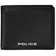 Кошелек Police Full Grain Vegan Lthr Walt in 110X90MM PELGW0002201 Black