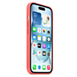 Защитный чехол iPhone 15 Silicone W/MagSafe Guava MT0V3ZM/A