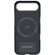 Qoruyucu örtük Magssory iPhone Air Aramid Frame CFB046 Black