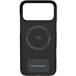 Qoruyucu örtük Magssory iPhone 17 Pro Max Aramid Frame CFB045 Black