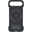Qoruyucu örtük Magssory iPhone Air Aramid Zero CFB049 Black