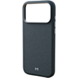 Qoruyucu örtük Magssory iPhone 17 Pro Max Eco-Leather CLT045 Midnight