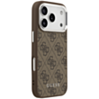 Защитный чехол Guess iPhone 17 Pro GUHMP17LP4GSSMCW Brown