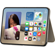 Qoruyucu örtük Apple iPhone Duo Folio with Kickstand Taupe