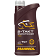 Qar motosikletləri üçün yağ Mannol 2-Takt Snowpower 7201 1 lt