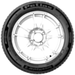 Avtomobil təkəri Petlas SnowMaster 2 TL 88T 185/70R14 (001.PT.208400)