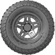 Шина для автомобиля Petlas 285/70R17 LT Peaklander  M/T TL 121/118Q 10PR *F* 001.PT.303640 