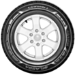 Шина для автомобиля Lassa 235/65R16C Transway 3+ 121/119R (001.LS.243537)