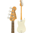 Elektrikli Akustik Gitara Vibe 60S Mustang Bass(Laurel Fingerboard,Olympic White)